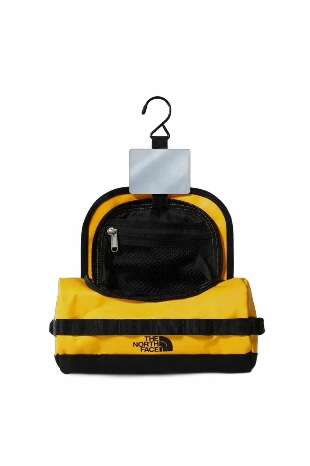 The North Face - Bote de Viaje Unisex para Campamento Base, pequeño Summit Gold/TNF, Negro, NPF, Talla única