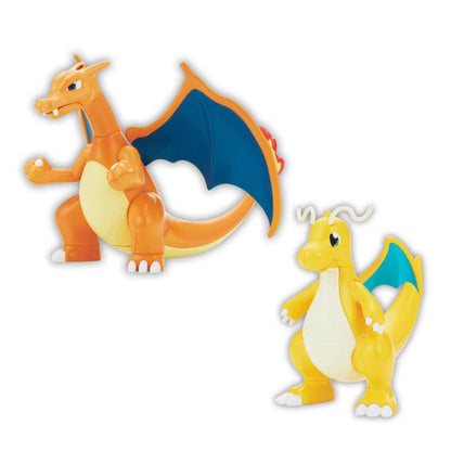 Bandai Hobby Kit de Modelo Armable Pikachu Model Kit Quick! 01 - PokePla - Charizard y Dragonita