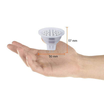 Tecnolite - Foco MR16 LED 2.3 W, Luz Amarilla, Base GX5.3, No atenuable