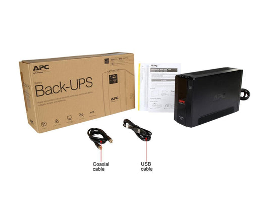 APC No Break BX850M, 510W, 850VA, Entrada 88-139V, Salida 120V, 8 Contactos