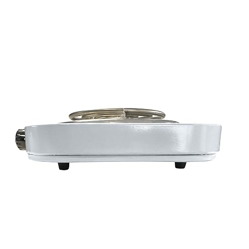 Parrilla eléctrica Koblenz de 1 Quemador de Espiral para Mejor Distribución de Calor, Termostado de Seguridad, 5 Niveles de Calentamiento, Indicador Luminoso, Calentamiento Rápido, modelo PEKM-1000 EG