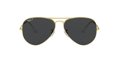 Lentes oscuros RB3025 Aviator Classic Evolve Everglasses, Ray-Ban, Unisex adulto, Oro brillante/transparente a gris fotocromático., 55 mm - 58 mm - Legend Gold - Polarized Black
