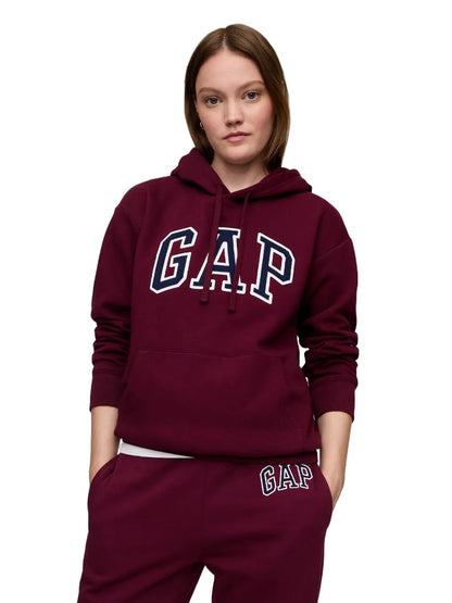 Gap Sudadera con Capucha para Mujer - Ruby Wine - XS