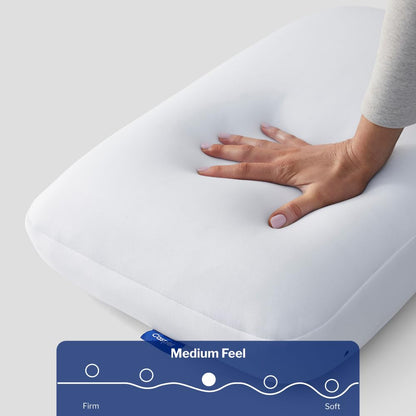 Casper - Almohada híbrida para Dormir, tamaño King, Color Blanco