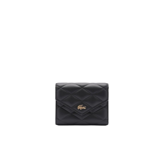 Lacoste Cartera Lacoste cocodrilo para Mujer, Negro, CH