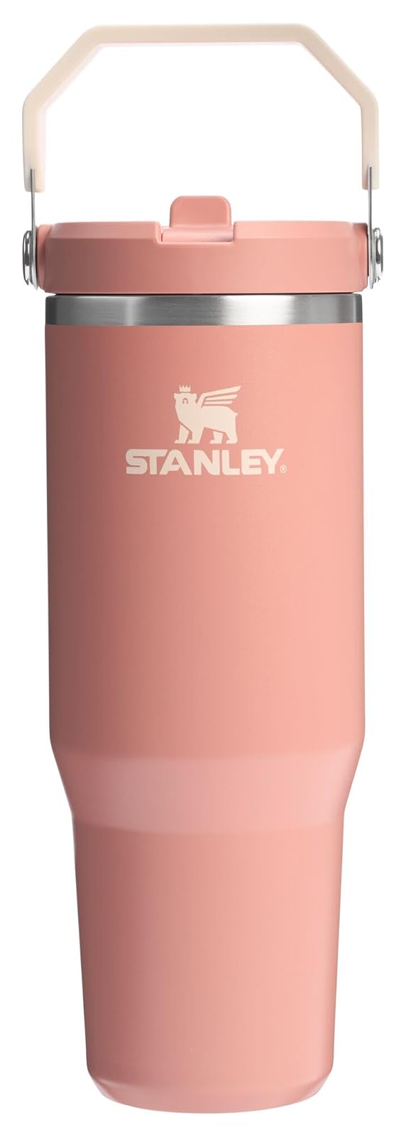 Stanley IceFlow 2.0 Vaso con Popote Abatible, Acero Inoxidable - Sienna - 0.9 Litros