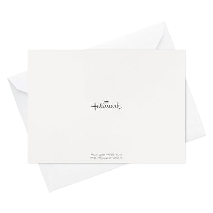 Hallmark - Surtido de tarjetas de agradecimiento, flores pintadas (48 tarjetas con sobres para baby shower, despedidas de soltera, bodas, todas las ocasiones)