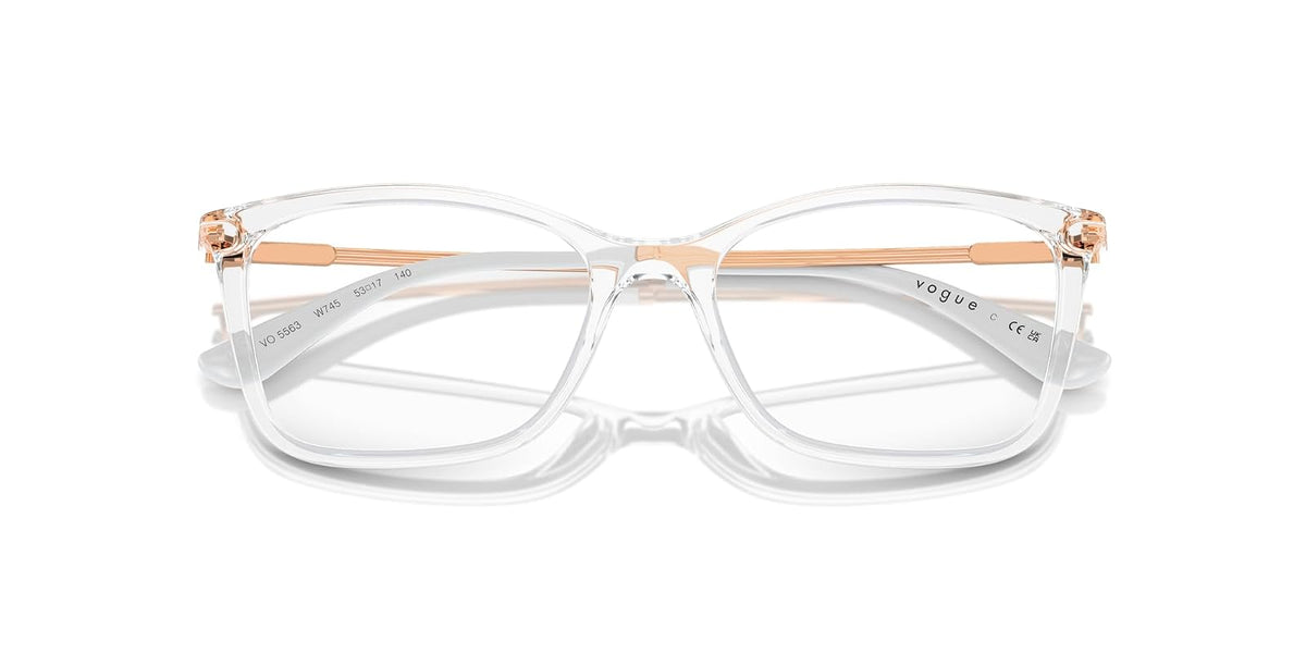 Vogue Eyewear Vo5563 - Marcos para anteojos graduadas de mariposa para mujer
