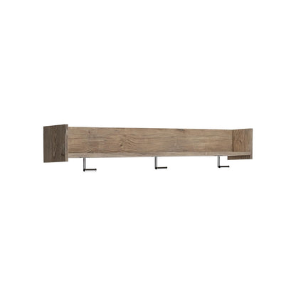 Signature Design by Ashley - Oliah - Perchero de Pared con Estante, Color Natural