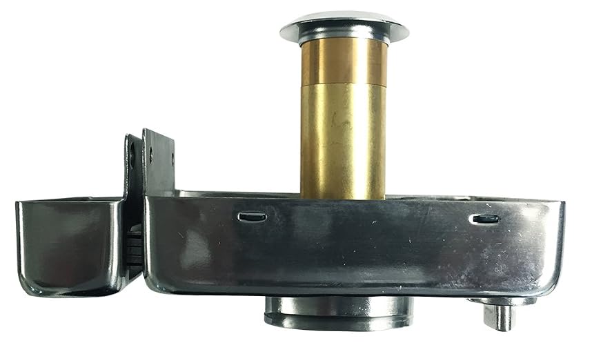 Dexter 6774 Cerradura de Sobreponer (Chapa de Parche) Automática de Llave de Alta Seguridad - Mecanismo de Ganchos