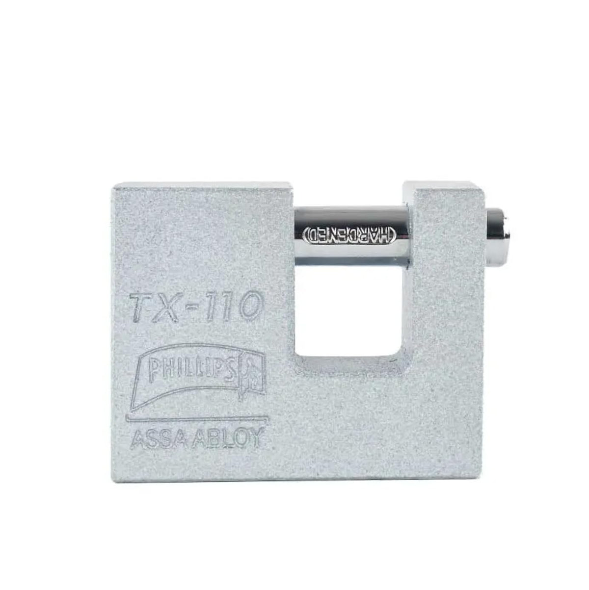 Phillips Candado De Hierro Para Cortina Modelo Tx-110 Plata