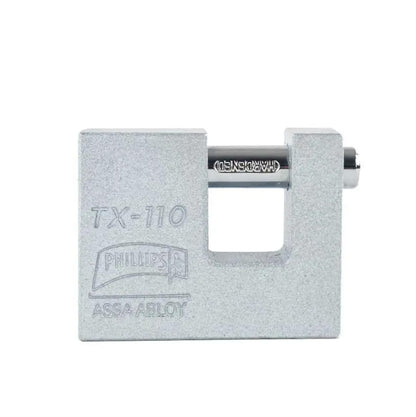 Phillips Candado De Hierro Para Cortina Modelo Tx-110 Plata
