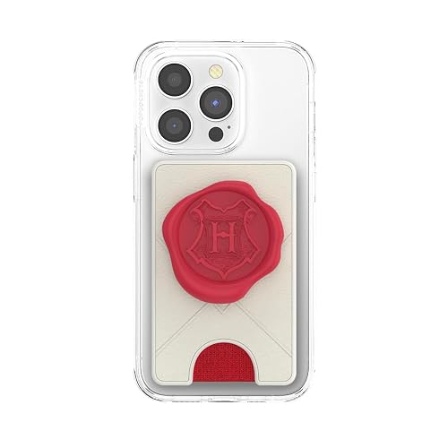 PopSockets - portafolios para teléfono con agarre expandible para teléfono, soporte para tarjetas de teléfono, Harry Potter PopWallet