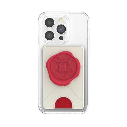 PopSockets - portafolios para teléfono con agarre expandible para teléfono, soporte para tarjetas de teléfono, Harry Potter PopWallet