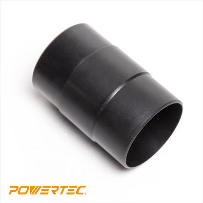 POWERTEC Conector De Manguera Antipolvo 4 Pulgadas | Con Adaptador De Empalme Rapido, Plastico ABS Premium
