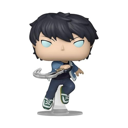 Funko Pop! Animation: Solo Leveling - Sung Jinwoo (1 in 6 Chase Chance) | Mercancía Oficial de Anime - Figura de Vinilo Coleccionable para Decoración - Regalo de Cumpleaños para Fans