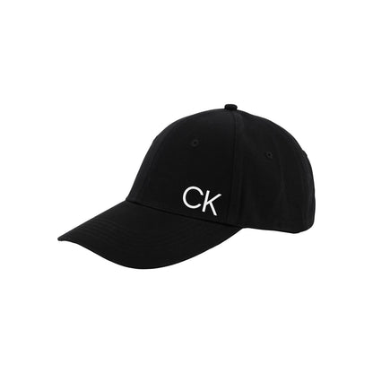 Calvin Klein Baseball Cap with Logo Gorra de béisbol Hombre - Talla Única - Black Side Ck