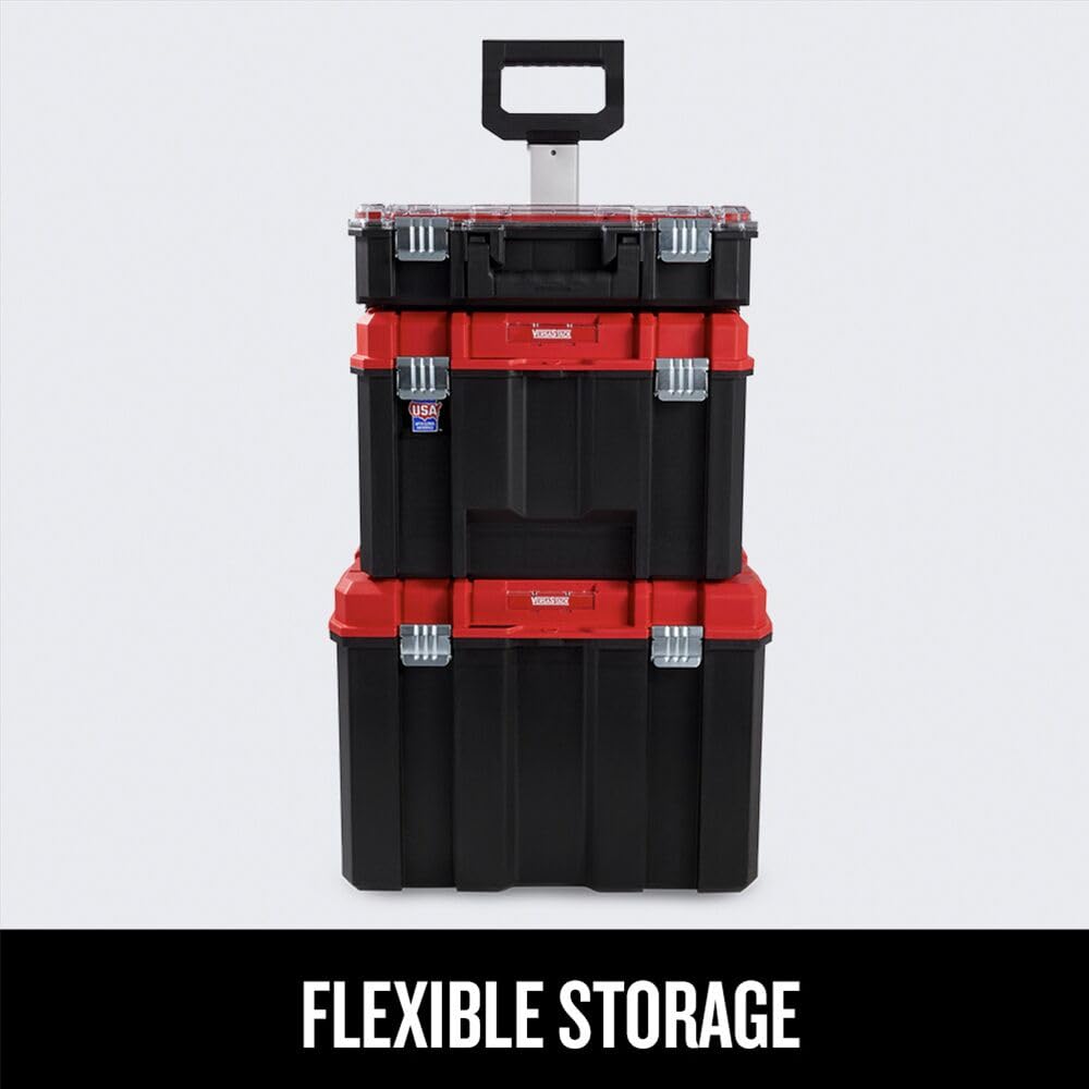 CRAFTSMAN VERSASTACK - Caja de herramientas con cerradura para ruedas de metal de 17 pulgadas