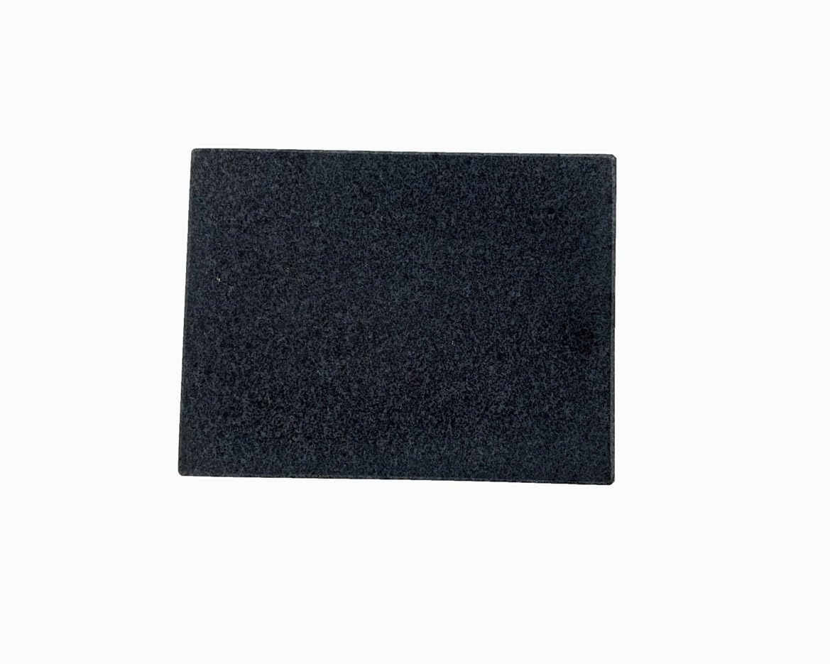 HHIP 4401-1597 Placa de superficie de granito de 6 x 8 x 2 pulgadas, grado B, 0 repisa