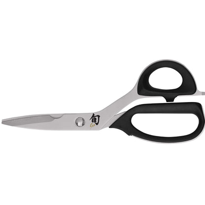 Shun Tijeras de Cocina de Alta Calidad; Acero Inoxidable, Empuñaduras de Elastómero, Hojas Dentadas, Separables para Limpieza Fácil