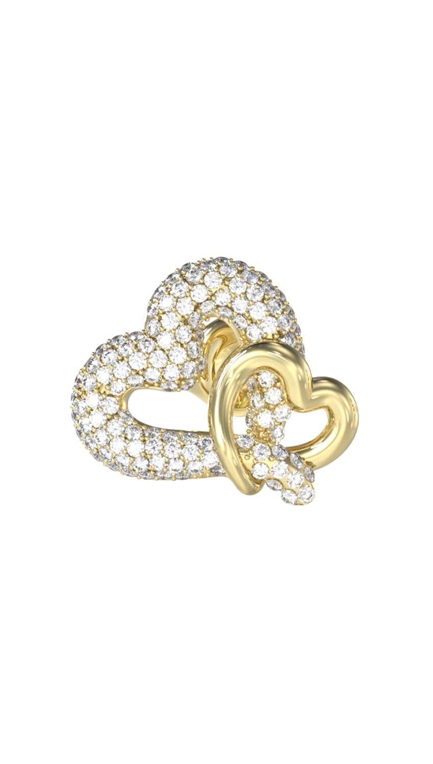 GUESS Aretes para Mujer LOVE BITES color Dorado