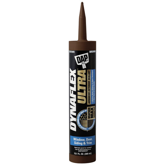 DAP Dynaflex Ultra Advanced Sellador 7079818218 | Café, 10 oz, sellador de látex sintético, exterior interior