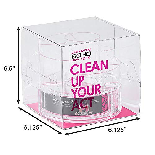 Scunci Conair Acrylic Makeup Organizer London SOHO New York by Conair