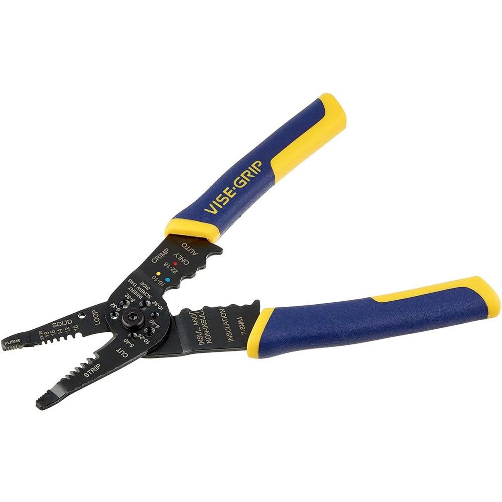 IRWIN Vise-Grip Peladora y Cortadora de Alambre - 8-inch - Standard Packaging