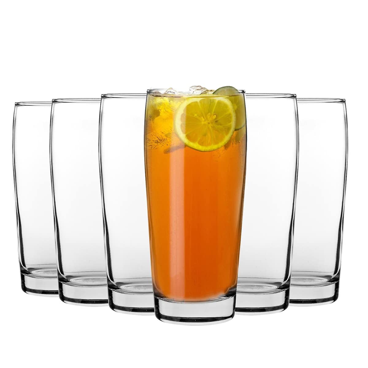 Trilogy | Juego de 6 Vasos Cerveceros, Tarros de Vidrio para Cerveza, Línea Francesa Premium, Colección Bière, 400 mililitros, Hechos en Francia