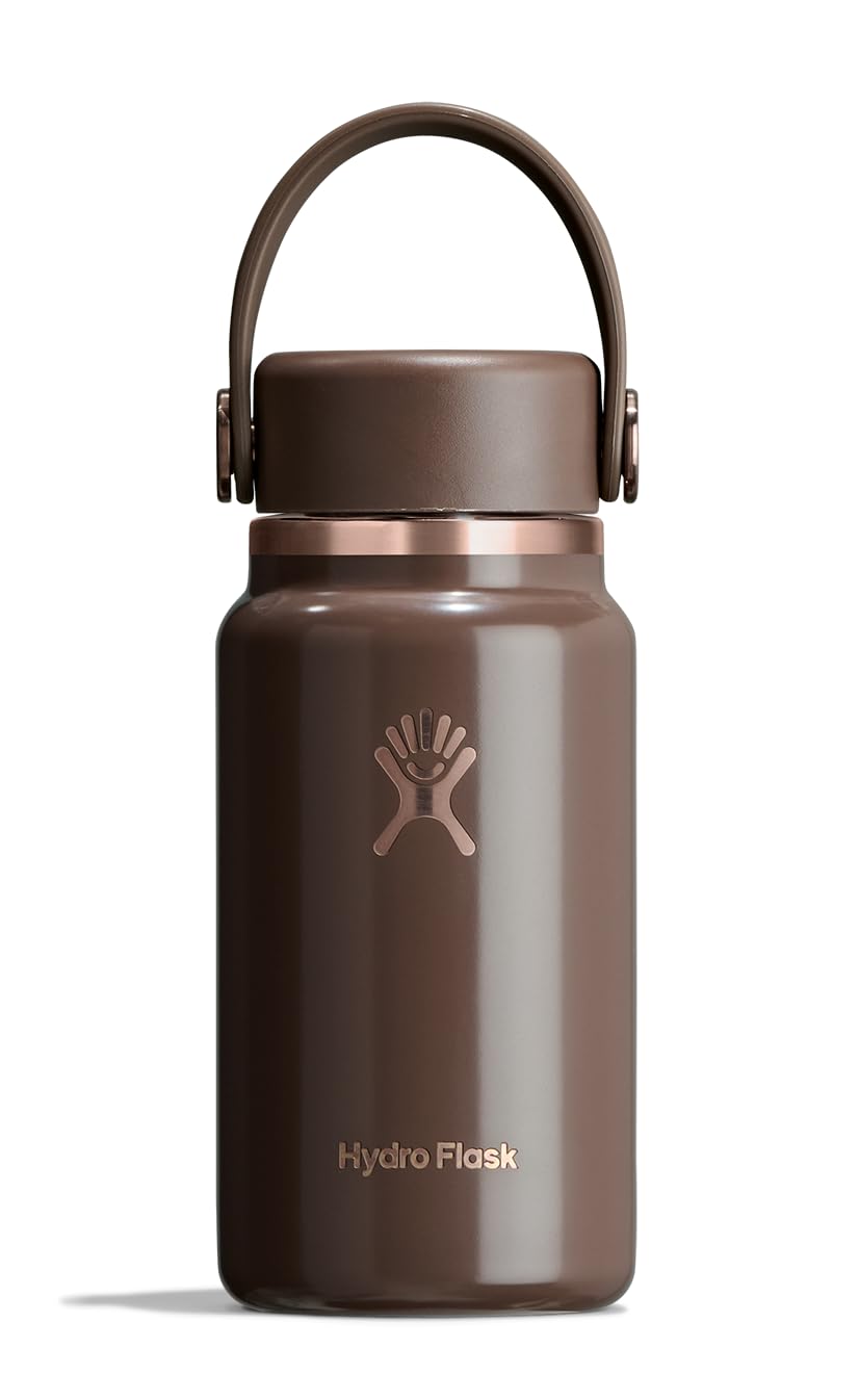 Hydro Flask Mini Botella Térmica Micro Hydro 200 ml - Oro rosa chocolate - 0.2 Litros