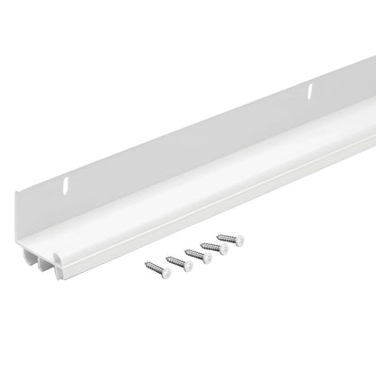 M-D Building Products 43816 36 pulgadas. Sello de vinilo blanco en forma de L para debajo de la puerta