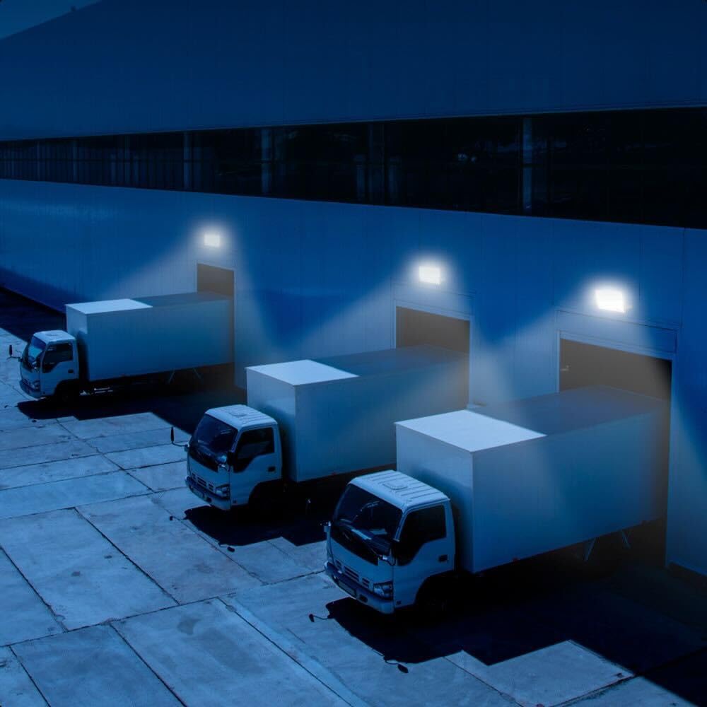 ICON Reflector LED 400W 5000K IP65 Negro | 48,000 lúmenes, 120 lm/W, aluminio con disipación térmica, IP65, supresor de picos 4kV