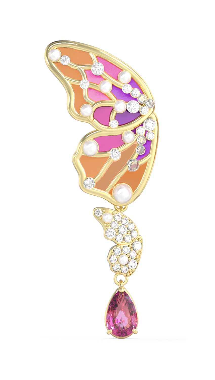 GUESS Aretes para Mujer BORBOLETA color Dorado
