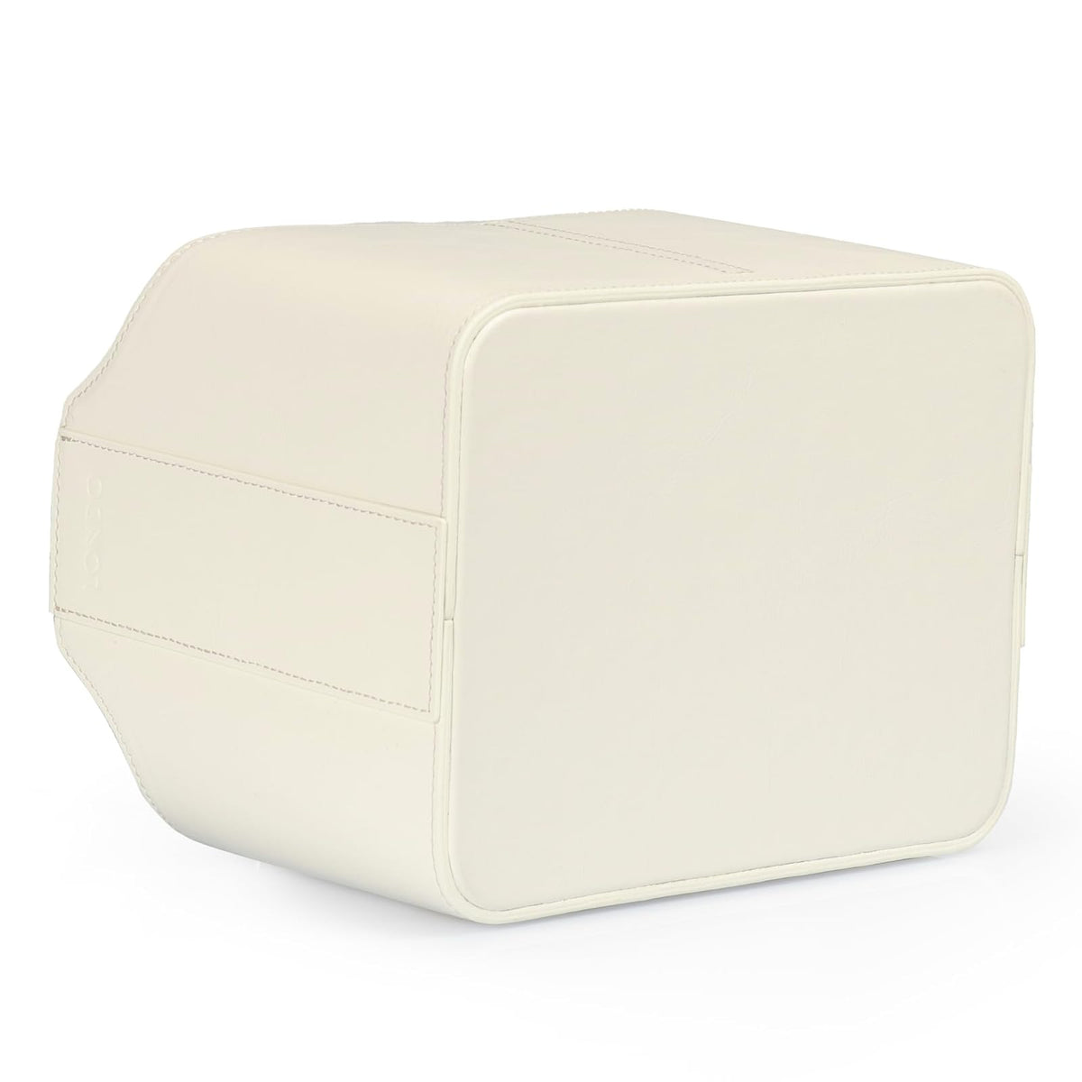 Londo Organizer per Telecomandi, Contenitore con Tasca per Tablet (Bianca)