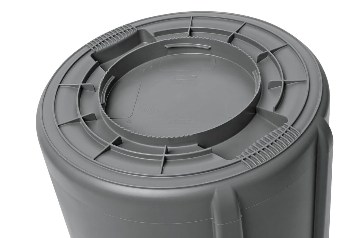 Contenedor de basura BRUTE Gris 38 Lts Rubbermaid Commercial