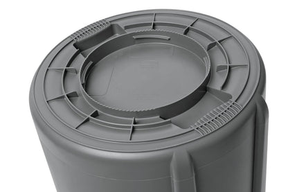 Contenedor de basura BRUTE Gris 38 Lts Rubbermaid Commercial