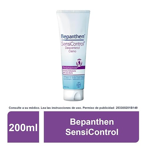 Bepanthen SensiControl crema hidratante de uso diario para piel atópica/eccema con Dexpantenol 5%