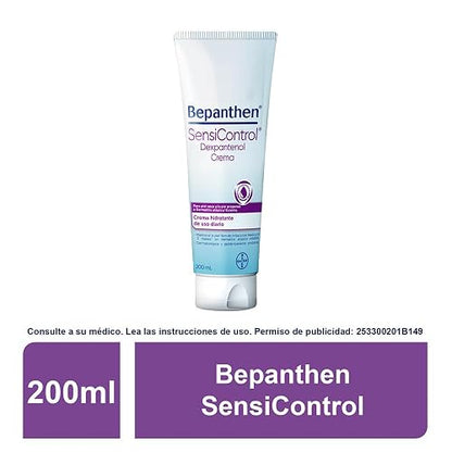 Bepanthen SensiControl crema hidratante de uso diario para piel atópica/eccema con Dexpantenol 5%