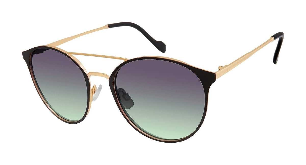 Jessica Simpson J5564 Gafas Mujer - 56 mm - Negro y dorado