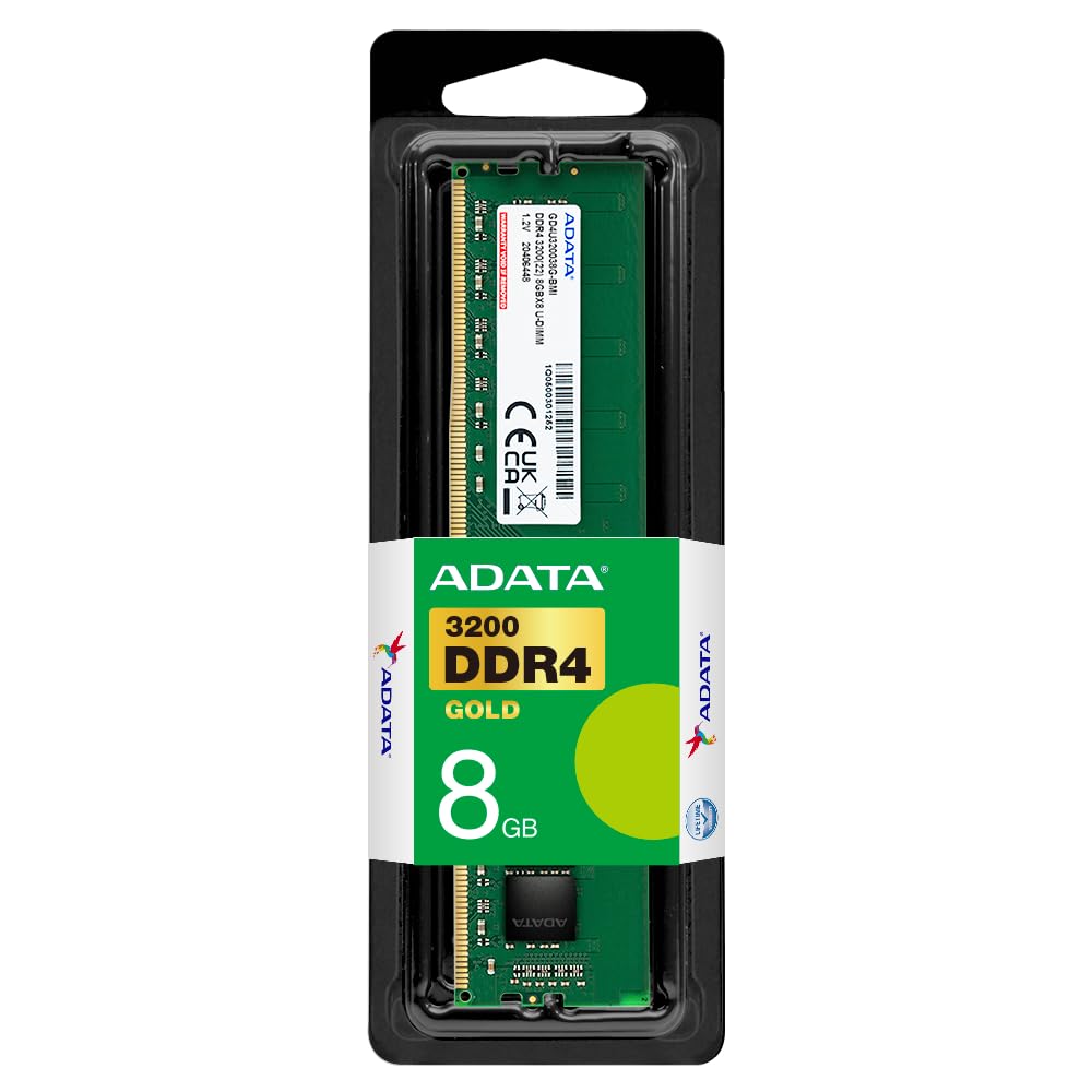 ADATA Memoria Ram Premier 8GB PC4 25600, DDR4, 3200MHz, 1.2V, AD4U32008G22-SGN