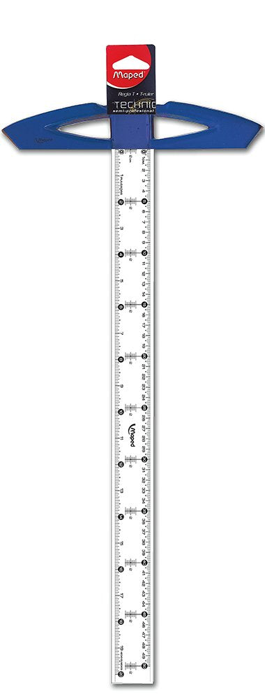 Maped- Regla t acril 60c semi profesional maped, Varios colores