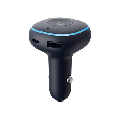 iOttie Aivo Boost - Cargador de Automóvil Integrado en Alexa, USB-C PD/USB-A QC, se Adapta a Dispositivos Apple, Android, Google