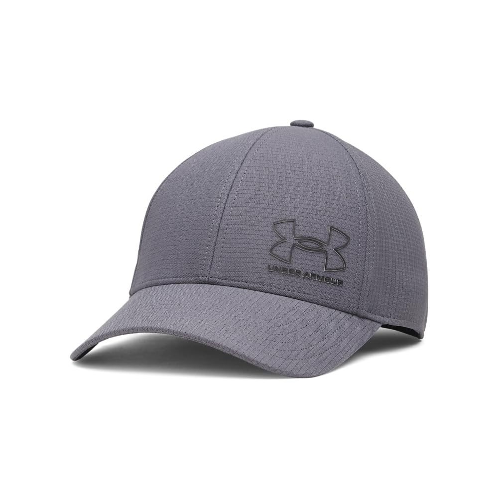 Under Armour ISO-Chill ArmourVent - Gorro elástico Gorro/Sombrero Hombre - G-XL - (027) Castlerock - Negro