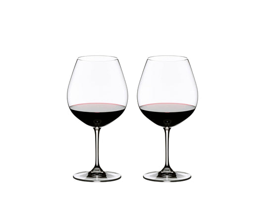 Riedel Vinum Burgundy Glasses, Set of 2 | Capacidad 24.75 oz cada una