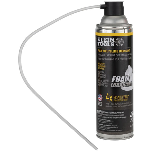 KLEIN TOOLS 51100 | Lubricante En Espuma | 1 Lata | Mayor Deslizamiento