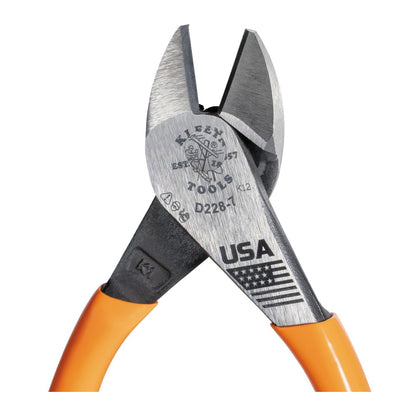 KLEIN TOOLS D228-7 | Pinzas De Corte Diagonal | 18.1 Cm | Alta Palanca