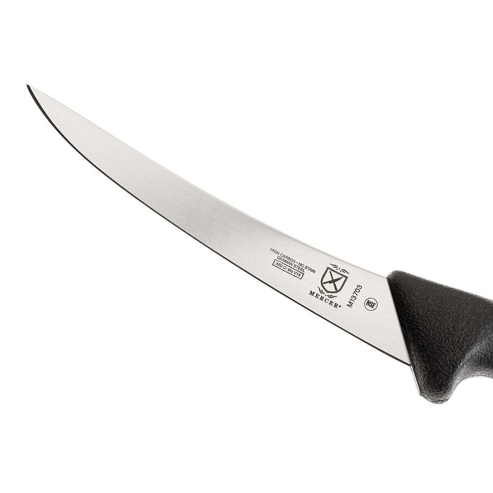 Mercer Culinary BPX, 5.9 pulgadas, cuchillo de deshuesado curvado, rígido