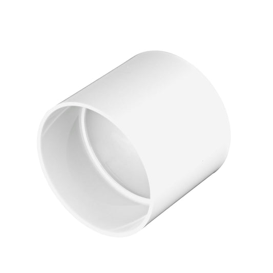 NDS 3P05 - Acoplamiento de PVC S&D, conexión de cubeta de 3 pulgadas, para uso con alcantarillado y tubo de drenaje de 3 pulgadas, color blanco