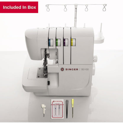 SINGER S0105 Overlock Serger, blanco
