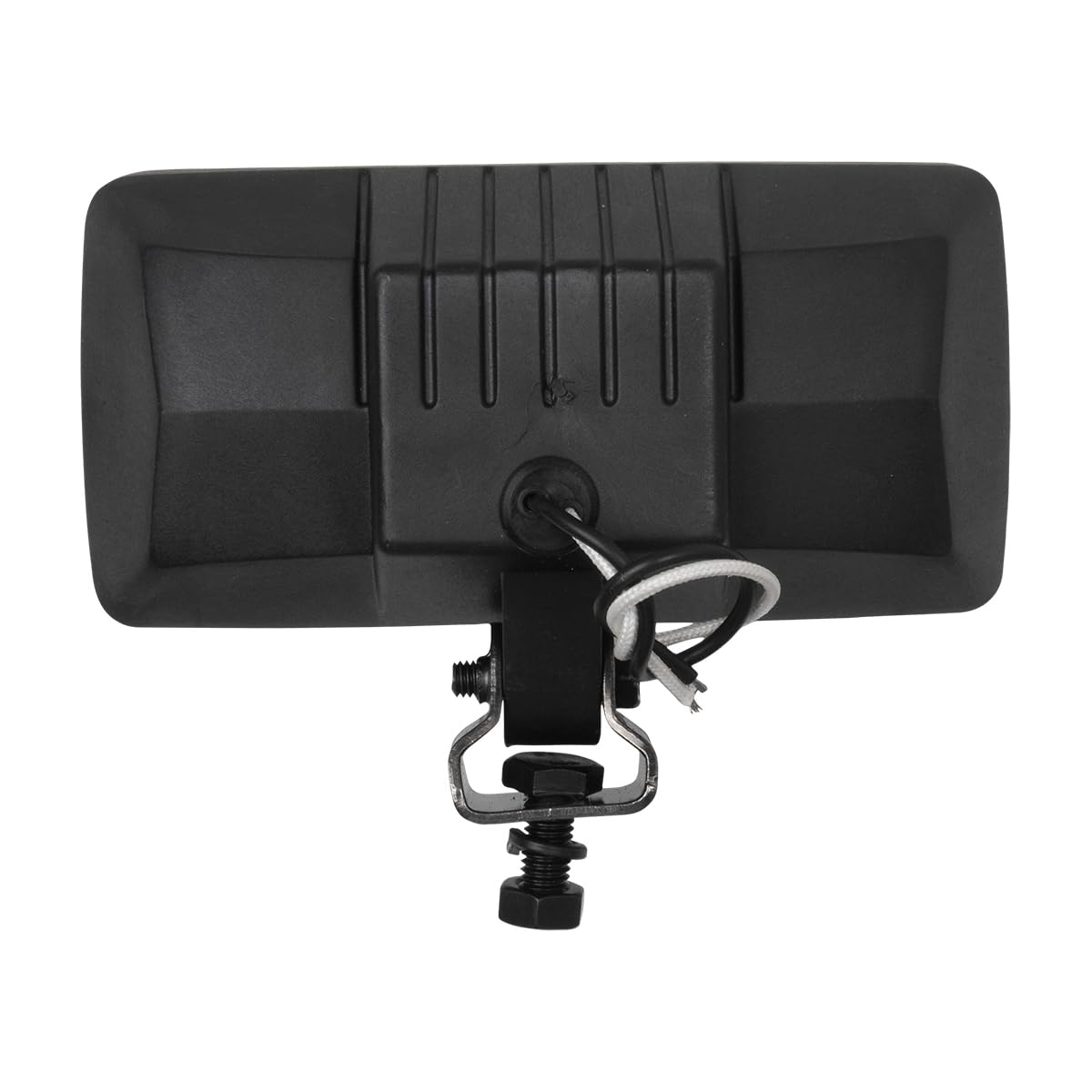 Yale de México Faro Auxiliar Transparente 12V 2 piezas Fog Rectangular sin Rejilla FG12